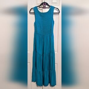5/$25. Fashion Long Teal Summer Dress